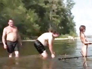 Fishing With Starkers Russian Teens